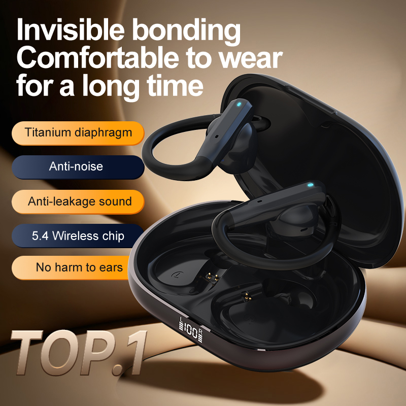 Noise Cancelling Headphone - أحدث سماعات أذن لاسلكية رياضية مفتوحة